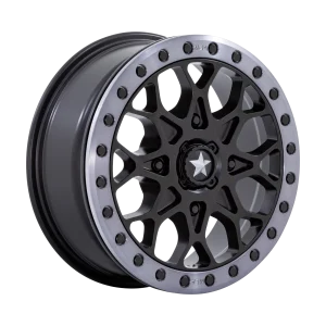 MSA Offroad Wheels – M48 PORTAL BEADLOCK – Black – 15″x6″ 38mm – Summer Wheels – MA048MT15604038